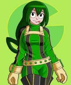 Aesthetic Froppy Mha paint by number