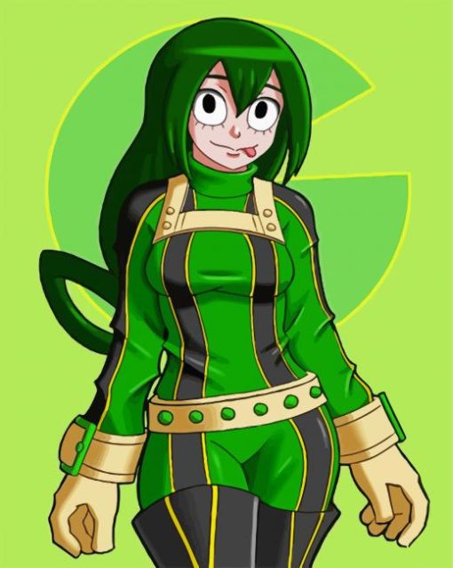 Aesthetic Froppy Mha paint by number