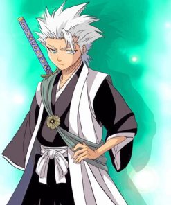 Hitsugaya Anime paint by numbers