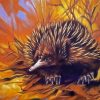 Aesthetic Echidna paint by numbers