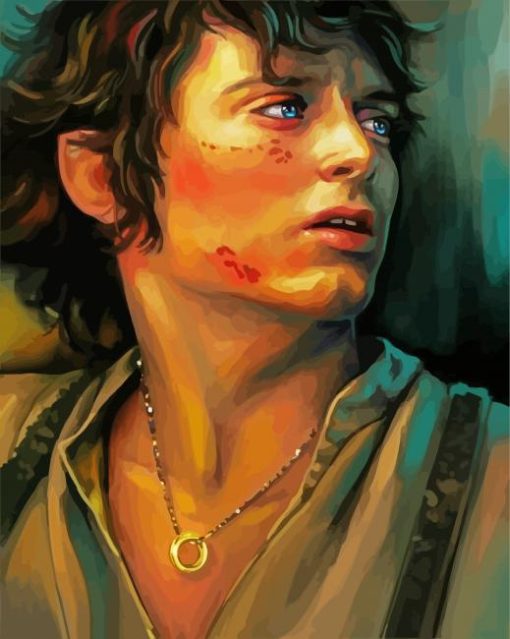 Aesthetic Frodo paint by numbers