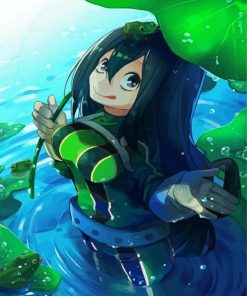 Aesthetic Froppy Anime paint by numbers