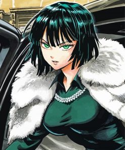 Aesthetic Fubuki paint by numbers