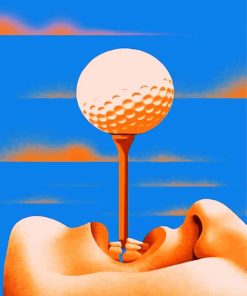 Aesthetic Golf paint by number