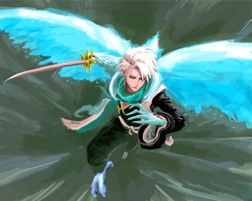 Aestehtic Toshiro Hitsugaya paint by numbers