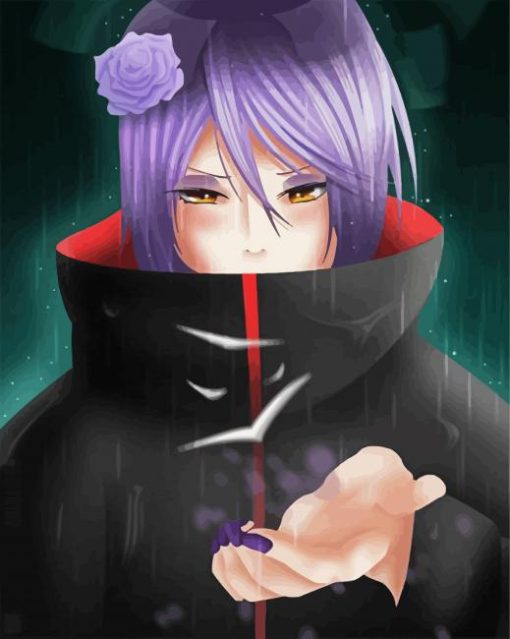 Anime Konan paint by number