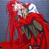 Anime Black Butler Grell Sutcliff paint by numbers