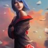 Beautiful Konan From Naruto paint by number