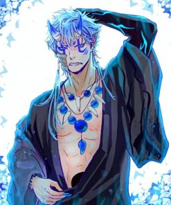 Bleach Grimmjow Jaegerjaquez paint by numbers