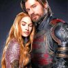 Cersei And Jaime Lannister paint by numbers