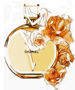 Chanel Fragrance paint by number