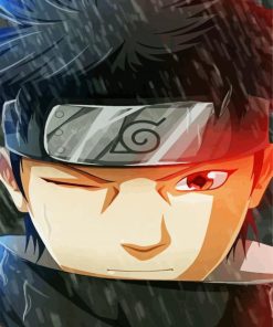 Cool Shisui Uchiha Naruto paint by number