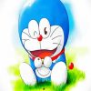 Cute Doraemon paint by number