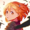 Cute Hitoka Yachi paint by numbers