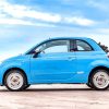 Cyan Fiat paint by number