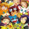 Digimon Characters paint by numbers