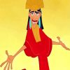 Disney Kuzco paint by numbers