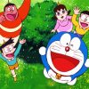 Doraemon Anime paint by number