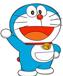 Doraemon paint by number