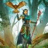 Druid And Eagle paint by numbers