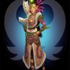 Druid Lady paint by numbers