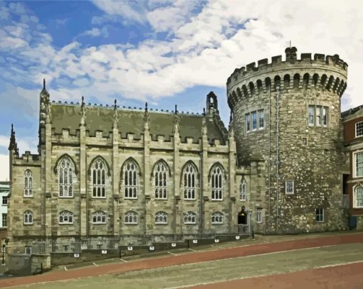 Dublin Castle paint by numbers