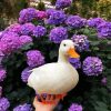 Duck And Purple Flowers paint by numbers