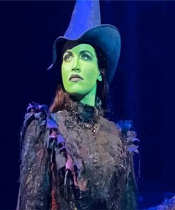 Elphaba The Wicked - paint by number