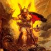 Frank Frazetta Dark Kingdom paint by numbers