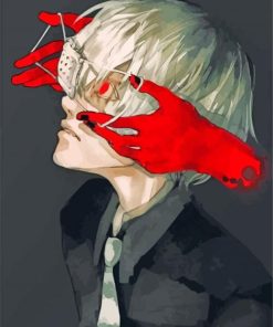 Haise Sasaki Anime Tokyo Ghoul paint by numbers