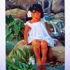 Hawaiian Girl paint by number