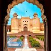 Hazuri Bagh Lahore Pakistane paint by numbers