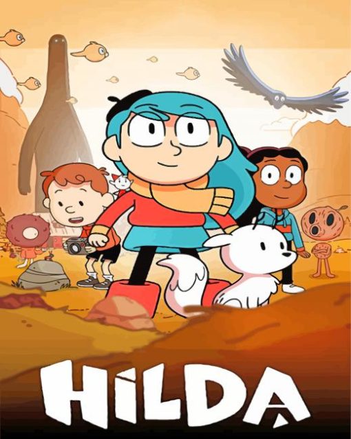 Hilda paint by number