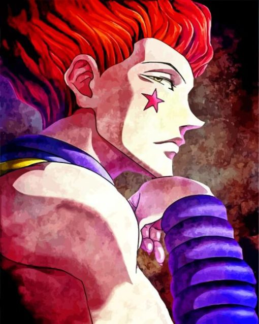 Hisoka Hunter x Hunter paint by numbers