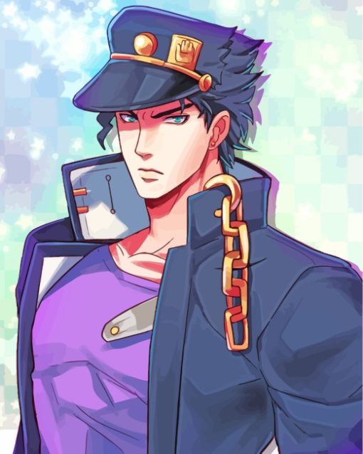 Jotaro Kujo Art paint by number