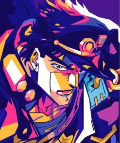 Jotaro Kujo Pop Art paint by number