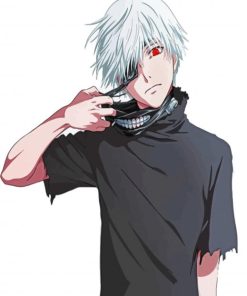 Kaneki Tokyo Ghoul Anime paint by numbers