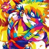 Katsuki Bakugou My Hero Academia paint by numbers