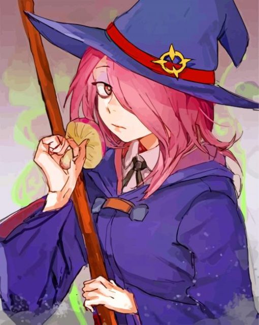 Little Witch Academia Anime paint by numbers