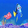 Nemo And Dory paint by numbers