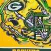 Packers Helmet Illustration paint by numbers