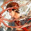 Splatter Parasyte Anime paint by numbers