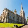 St Columb Cathedral Derry paint by numbers