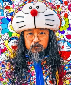 Takashi Murakami paint by numbers