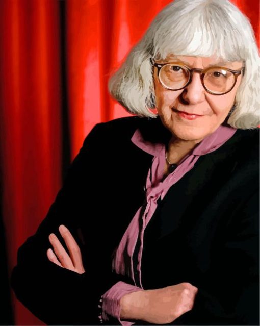 The American Writer Cynthia Ozick paint by numbers