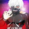 Tokyo Ghoul Kaneki paint by numbers