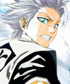 Toshiro Hitsugaya Anime Bleach paint by numbers