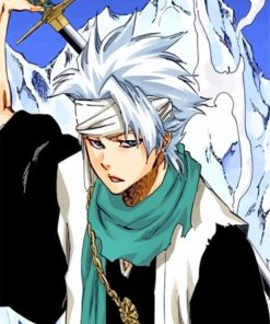 Toshiro Hitsugaya Manga paint by numbers