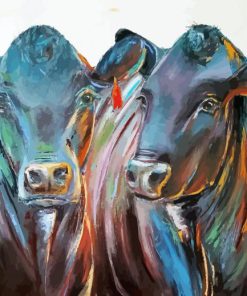 Aberdeen Angus Cows paint by numbers