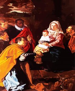 Adoration Of The Magi Velazquez paint by numbers